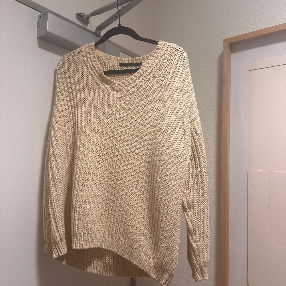 Jenni Kayne cotton knit sweater